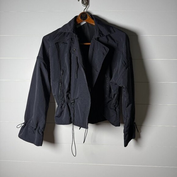 Athleta Black Acadia Jacket Size Small - Picture 1 of 11
